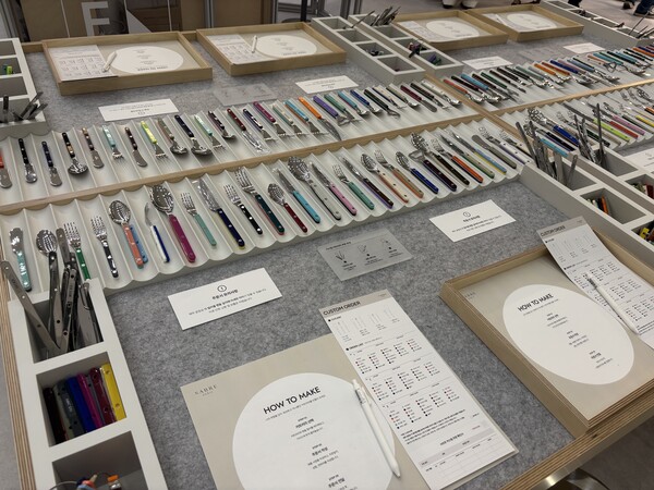 DDP디자인페어에 전시된 홈가구들. 사진=고정빈 기자