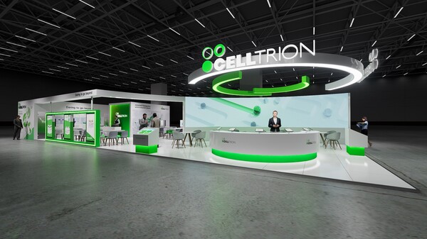 셀트리온 CPHI 부스.(사진=셀트리온)