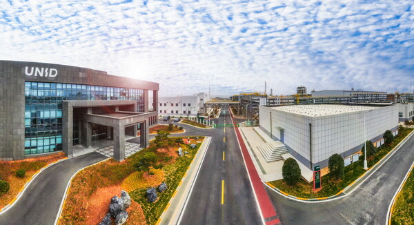 유니드 중국 호북성 이창 공장 전경. 사진=유니드