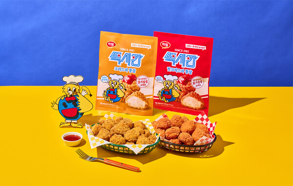 하림이 맥시칸 브랜드의 신제품으로 ‘크리스피 통살’과 ‘핫 크리스피 통살’ 등 2종을 출시했다. 사진=하림