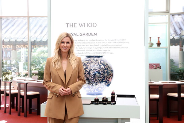 ‘더후 아트 헤리티지 라운지’ 니키 힐튼. 사진=LG생활건강 제공