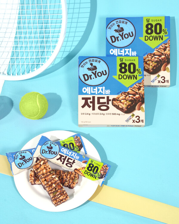 오리온 닥터유 에너지바 저당 제품 이미지. 사진=오리온