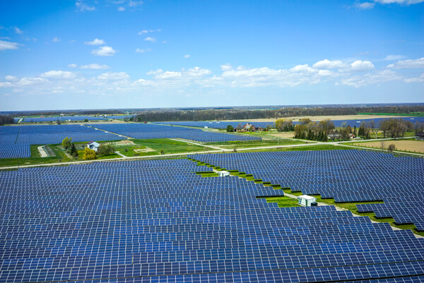 캐나다 온타리오 태양광 발전 단지. 사진=삼성물산