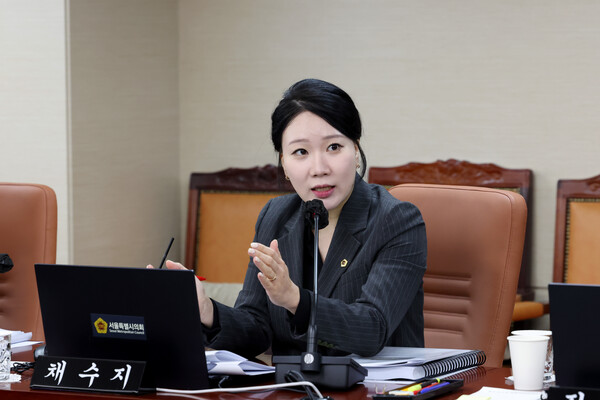 서울특별시의회 교육위원회 소속 채수지 의원. 사진=서울시의회 