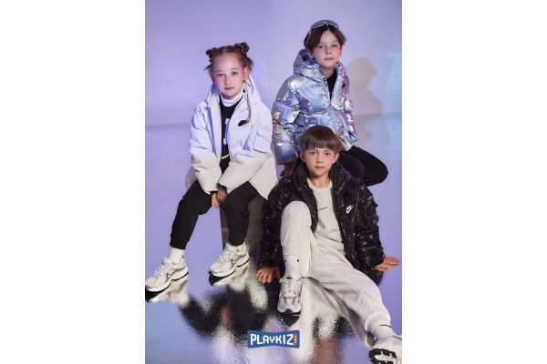 플레이키즈-프로의 나이키키즈 및 조던키즈 겨울 아우터 라인이 최대 90% 판매율을 기록했다. 사진=한세엠케이 제공