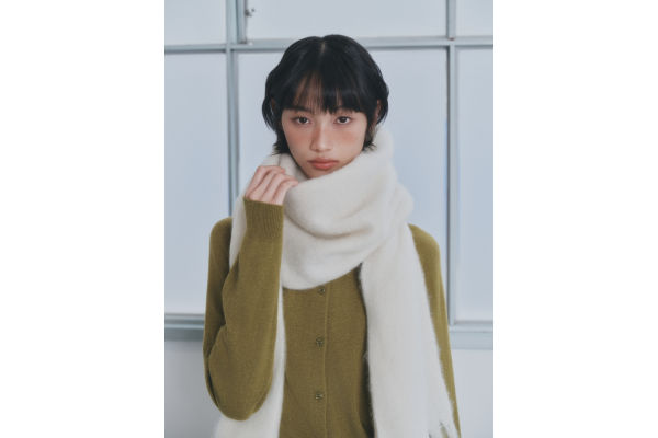 미쏘, 25FW 머플러 컬렉션 화보. 사진=이랜드 제공