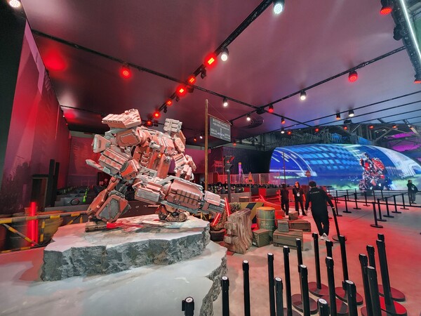 엔씨소프트 '신더시티' 부스. 사진=서울와이어