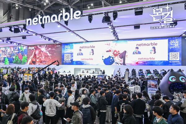넷마블 부스 전경. 사진=넷마블