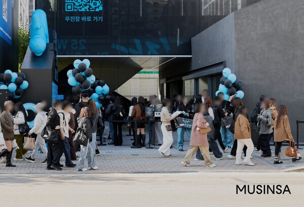 지난 15일과 16일 양일간 서울 성수동에서 진행된 ‘무신사 무진장 치트키’ 이벤트 현장. 사진=무신사 제공