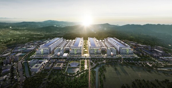 용인 반도체클러스터 조감도. 사진=용인시