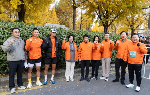 형지엘리트의 스포츠 브랜드 윌비플레이가 ‘2025 MBN 서울마라톤’ 대회의 공식 스폰서로 참여했다. 사진=형지엘리트 제공