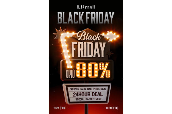 LF몰도 일주일간 올해 하반기 최대 규모 행사인 '블랙프라이데이' 프로모션을 진행한다. 사진=LF 제공