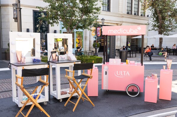 미국 메디큐브x울타 뷰티(ULTA) 현장. 사진=에이피알 제공