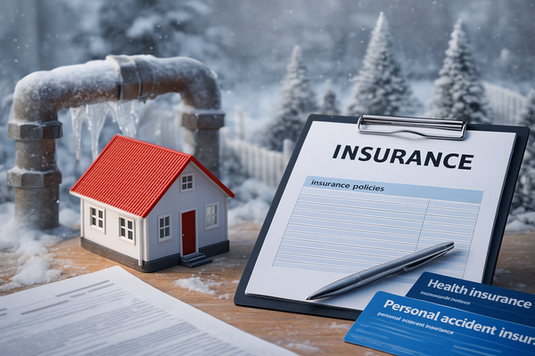 영하권 추위가 누수·동파 등 시작되면서 갑작스러운 사고에 대비하기 위한 보험이 주목받고 있다. 이미지=챗GPT