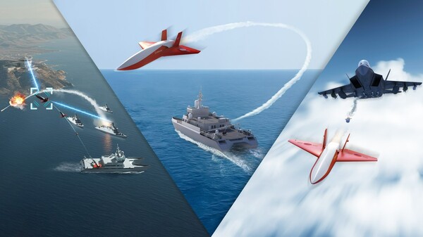 아음속 무인 표적기 이미지. 자료=대한항공