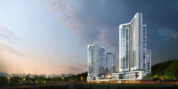 도룡자이 라피크 투시도. 사진=GS건설