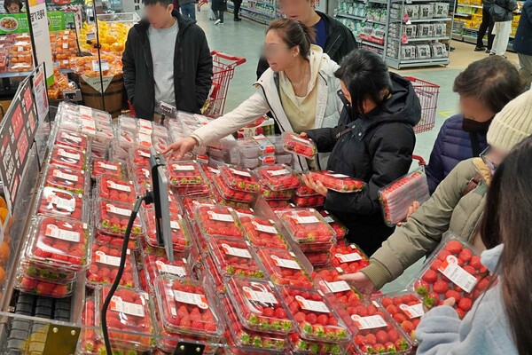 롯데마트 제타플렉스 서울역점 농산 매장 전경. 사진=롯데마트 제공