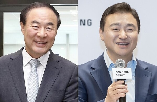 전영현 부회장(왼쪽)과 노태문 사장. 사진=삼성전자