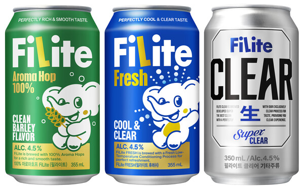 하이트진로의 ‘필라이트’ 제품 이미지. 사진=하이트진로