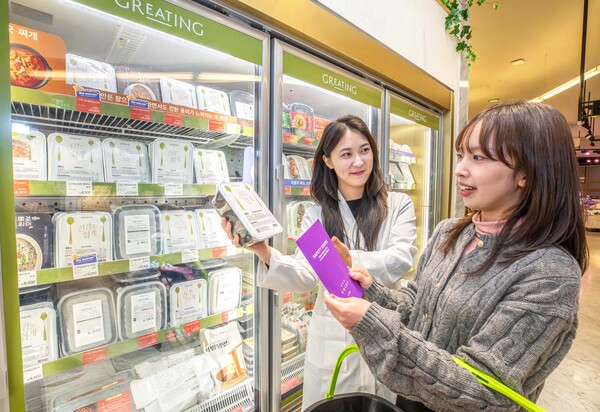 현대그린푸드가 운영 중인 가공식품 건강지수 라벨링 제도 '세이프티 스코어'가 특허를 취득했다. 사진=현대백화점그룹 제공