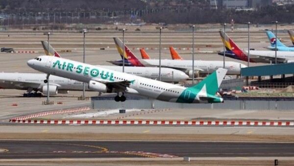 인천국제공항에서 항공기 모습. 사진=연합뉴스