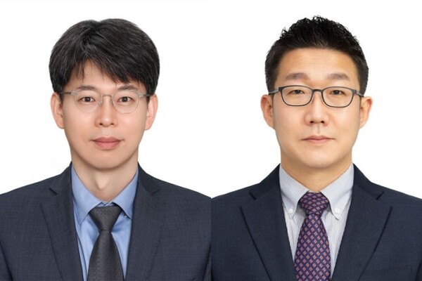 삼성전기가 25일 부사장 2명, 상무 6명 등 총 8명을 승진 발령하는 정기 임원인사를 발표했다. 왼쪽부터 이충은 부사장, 김현우 부사장.