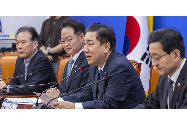 김병기 더불어민주당 원내대표가 발언을 하고 있다. 사진=연합뉴스