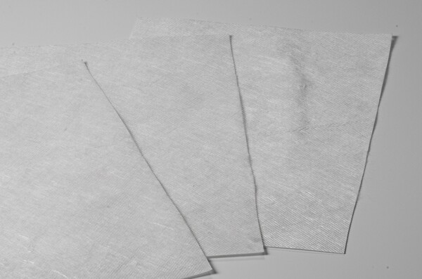 PHA 적용 부직포 원단 샘플. 사진=CJ제일제당