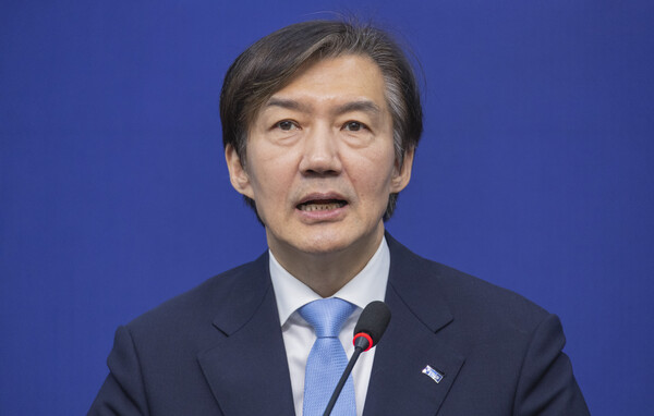 조국 조국혁신당 대표가 26일 국회에서 열린 '끝까지 간다' 특별위원회 회의에 참석해 발언하고 있다. 사진=연합뉴스